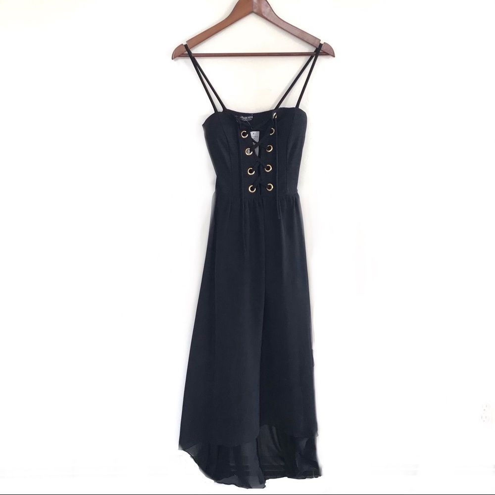 FASHION NOVA black It’s my party dress - size S